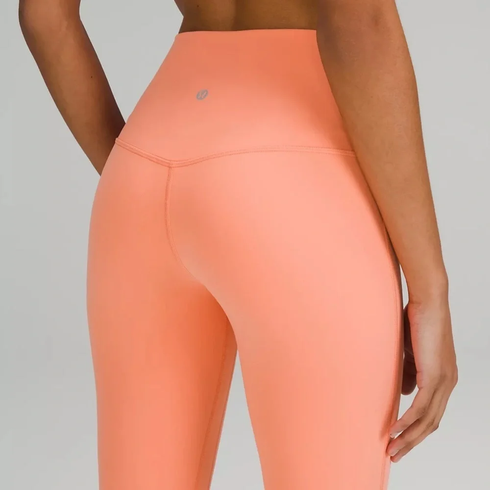 Lululemon Align High Rise Pants Leggings Sunny Coral 10 NWT